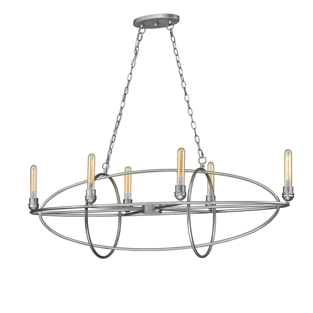 Z-Lite 6 Light Chandelier 3000-6OS