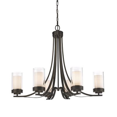Z-Lite 6 Light Chandelier 426-6-OB