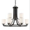 Z-Lite 435-9BRZ 9 Light Chandelier, Bronze view 1