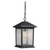 Z-Lite 1 Light Outdoor Chain Light 531CHM-ORB view 1
