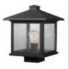 Z-Lite 1 Light Post Mount Light 531PHBS-ORB view 1