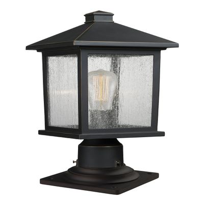 Z-Lite 1 Light Outdoor Pier Mount Light 531PHMR-533PM-ORB