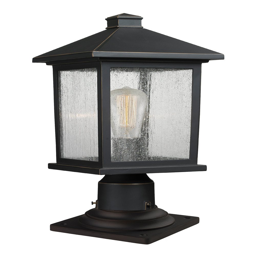 Z-Lite 1 Light Outdoor Pier Mount Light 531PHMR-533PM-ORB