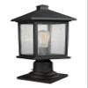 Z-Lite 1 Light Outdoor Pier Mount Light 531PHMR-533PM-ORB view 1