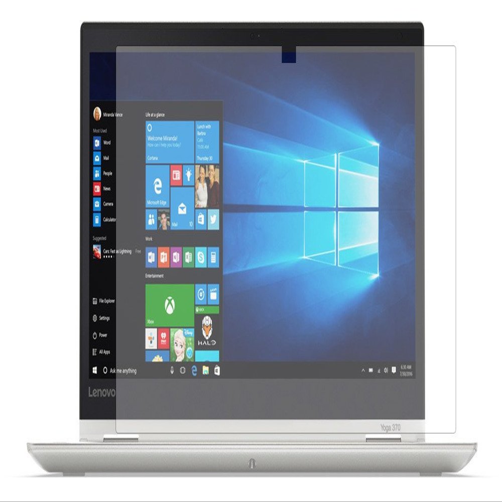 PcProfessional Screen Protector (Set of 2) for Lenovo Thinkpad Yoga 370 13.3" Touch Screen Laptop Anti Glare Anti Scratch