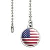 GRAPHICS & MORE United States of America American USA Flag Ceiling Fan and Light Pull Chain view 2