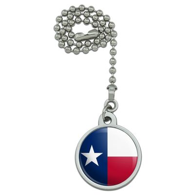 GRAPHICS & MORE Texas State Flag Ceiling Fan and Light Pull Chain
