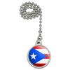 GRAPHICS & MORE Puerto Rico Country Flag Ceiling Fan and Light Pull Chain view 3