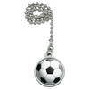 GRAPHICS & MORE Soccer Ball Football Ceiling Fan and Light Pull Chain view 1