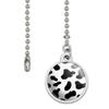 GRAPHICS & MORE Cow Print Black White Ceiling Fan and Light Pull Chain view 2