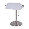 Catalina Lighting Traditional Desk Lamp, White, Smart Home Capable for Home Office, Dorm, Apartment, Corded with Adjustable Lighting, 13.5" view 1