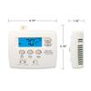 White-Rodgers Blue Digital Non-Programmable Thermostat, 1F89EZ-0251 view 4