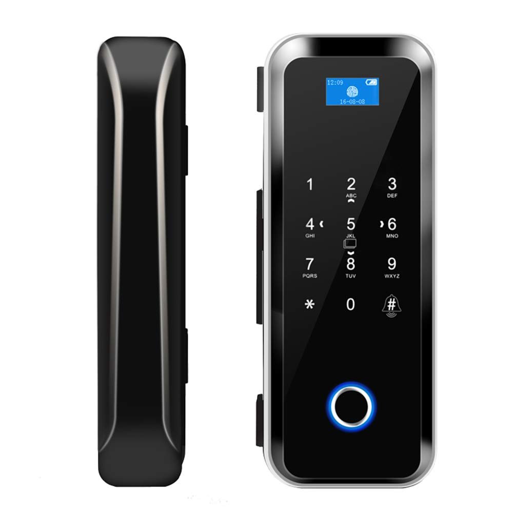 Porlik Keyless Entry Smart Door Lock - Fingerprint & Keypad Access, Ideal for Home & Office