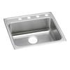 Elkay LRAD2222451 1-Hole Gourmet 22-Inch x 22-Inch Drop-Inch Single Basin Stainless Steel Kitchen Sink view 1