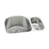 Elkay ELUH272010RDBG Harmony Package Kitchen Sink, 26.75" x 20", Stainless Steel view 1
