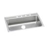 Elkay LRAD312240MR2 18 Gauge Stainless Steel 31" x 22" x 4" Single Bowl Top Mount Kitchen Sink view 1