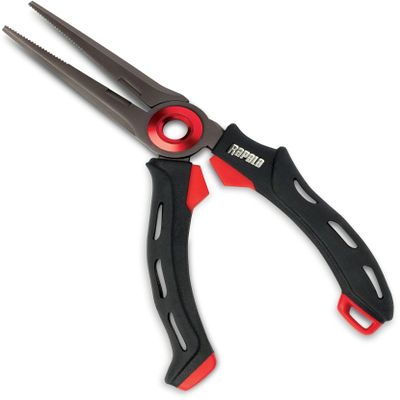 Rapala RMSPP6 Mag Spring Pliers, Black/Red