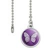 GRAPHICS & MORE Butterfly Artsy Purple Ceiling Fan and Light Pull Chain view 2