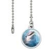 GRAPHICS & MORE Dolphin in The Ocean Ceiling Fan and Light Pull Chain view 2