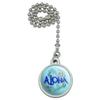 GRAPHICS & MORE Aloha Hawaiian Greeting Hibiscus Flowers Ceiling Fan and Light Pull Chain view 1