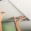 Genesis 2ft x 2ft Printed Pro Ceiling Tiles - Easy Drop-In Installation  Waterproof, Washable and Fire-rated - High-Grade PVC to Prevent Breakage (One Tile) view 3