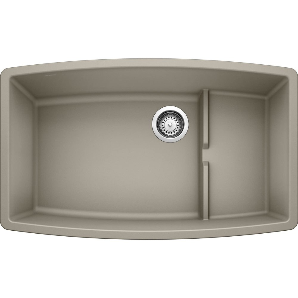 BLANCO, Truffle 441291 PERFORMA CASCADE SILGRANIT Undermount Kitchen Sink with Colander