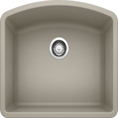 BLANCO, Truffle 441281 DIAMOND SILGRANIT Single Bowl Undermount Kitchen Sink