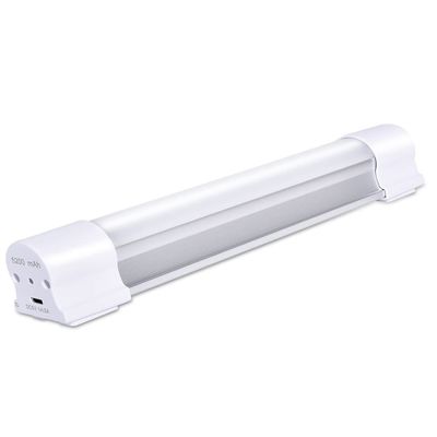 LETOUR Rechargeable Light LED Tube Magnetic Light 4000Lumens 5200mAh 5 Levels Dimming Camping Lantern USB Rechargeable Portable Lights with 2 Magnets Endurance for 60 Hours