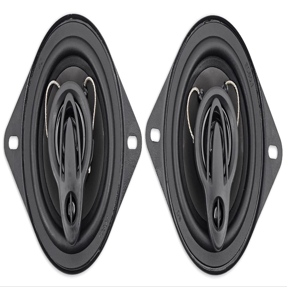 Rockville RV35.3A 3.5" 3-Way Car Speakers, 200W, Rich Bass, CEA Rated, Polypropylene Woofer, Butyl Surround, 1.2" PEI Tweeter, Perfect for Car Audio