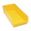 Quantum Storage QSB216YL Store-More 6 in. Shelf Bin, Yellow - 23.62 x 11.12 x 6 in. view 1