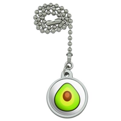 GRAPHICS & MORE Avocado Green Fruit with Pit Ceiling Fan and Light Pull Chain