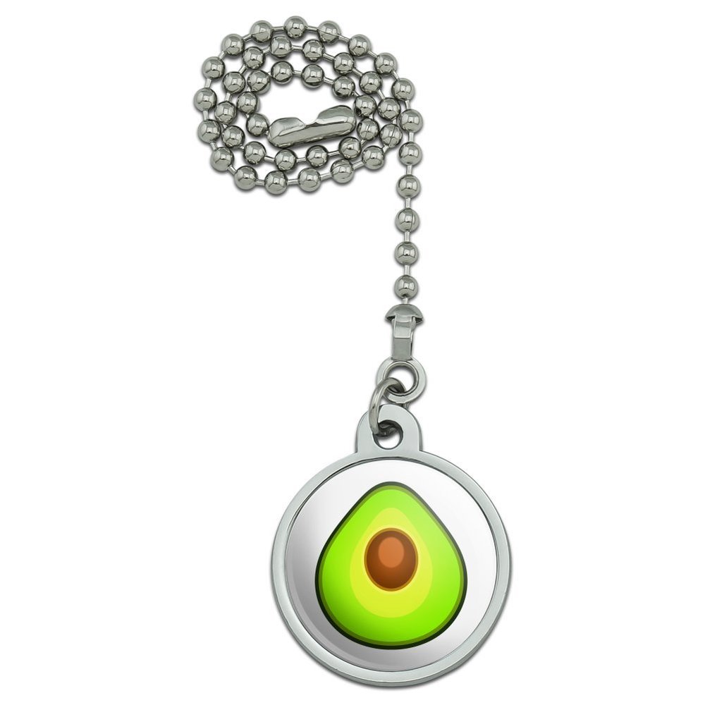 GRAPHICS & MORE Avocado Green Fruit with Pit Ceiling Fan and Light Pull Chain