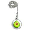 GRAPHICS & MORE Avocado Green Fruit with Pit Ceiling Fan and Light Pull Chain view 1