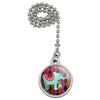 GRAPHICS & MORE Circus Elephant Ceiling Fan and Light Pull Chain view 1