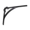 RCH Hardware BK-IR7901-255 Iron Cottage Shelf Bracket, 10 Inch, Black view 1