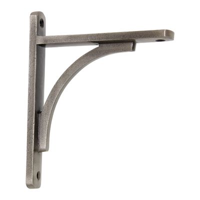 RCH Hardware BK-IR8206-122 Iron Old Country Shelf Bracket, 4.8 Inch, Antique Nickel