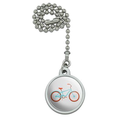 GRAPHICS & MORE Bicycle Bike Cycling Cycle Ceiling Fan and Light Pull Chain