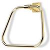 StilHaus PR07-SNI-637509835378 Prisma Collection Towel Ring, Satin Nickel view 1