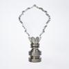 Crystal Gothic Cross Antique Base Lamp Finial 2.75" h view 3