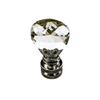 Crystal Small Teardrop Nickel Base Lamp Finial 2.25"h view 4