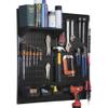 Wall Control, 35-P-3296BK, Pegboard, Round, 32 In. H, 96 In. W, Black view 3