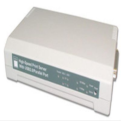 Print Server 10/100Base-TX 2 USB 2.0 with 1 Parallel