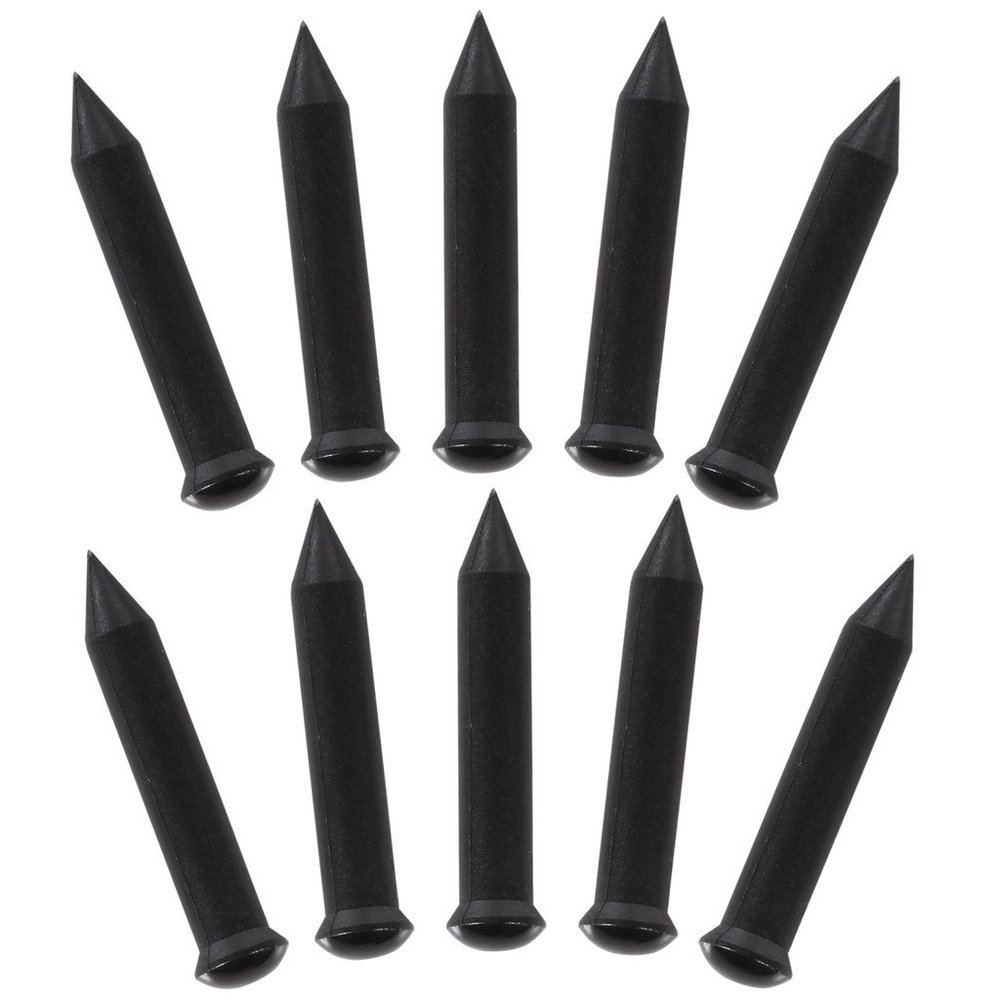 UHPPOTE RFID Hard Plastic Nail EM4100 125Khz Waterproof Card for Patrol Mark Label (Pack of 50)