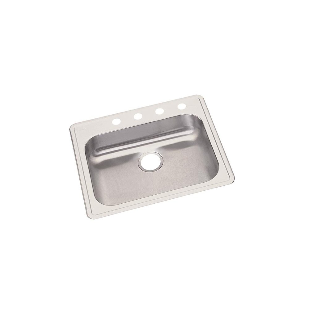 Elkay Dayton GE125214 Single Bowl Top Mount Stainless Steel Sink