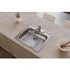 Elkay Dayton GE125214 Single Bowl Top Mount Stainless Steel Sink view 2