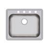 Elkay Dayton GE125214 Single Bowl Top Mount Stainless Steel Sink view 3