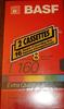 BASF T-160 8 Hour Blank VHS Video Cassette Recording Tape Pack of 2 view 1
