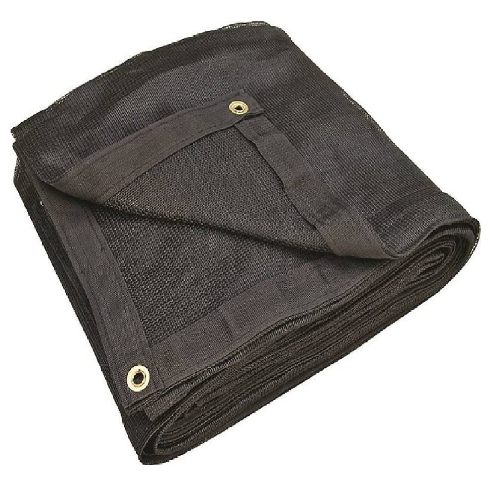 MINTCRAFT 746B HD Mesh Tarp, 8x16-Feet, Black