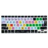XSKN FCPX Shortcut Keyboard Skin, Final Cut Pro X 10 Silicone Keyboard Cover for MacBook Air 13, MacBook Pro 13 15 17, Retina (US & European ISO Keyboard) view 1