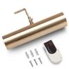 Concept Lighting 102L Cordless Remote Control LED Picture Light- 11 1/2 inch Antique Brass With Silver Undertones view 1